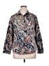 Chico's Paisley Blue Long Sleeve Button-Down Shirt Size XL (3) - photo 1