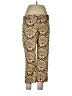 J.Crew Paisley Yellow Casual Pants Size 12 - photo 1