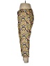 J.Crew Paisley Yellow Casual Pants Size 12 - photo 5