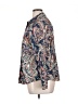 Chico's Paisley Blue Long Sleeve Button-Down Shirt Size XL (3) - photo 5