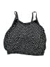 Lands' End Polka Dots Black Swimsuit Top Size 24W DD - photo 2