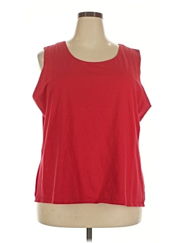 Susan Graver Sleeveless T-Shirt (view 1)