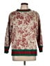 Gucci Floral Red Pullover Sweater Size L - photo 1
