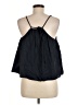 Color Block Black Sleeveless Blouse Size M - photo 2