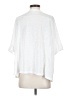 Shein Solid White 3/4 Sleeve T-Shirt Size 4 - photo 2