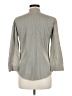 Love Squared 100% Cotton Gray 3/4 Sleeve Blouse Size M - photo 2