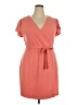 Nine West Solid Orange Casual Dress Size XXL - photo 1