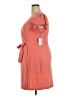 Nine West Solid Orange Casual Dress Size XXL - photo 5