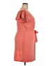 Nine West Solid Orange Casual Dress Size XXL - photo 4