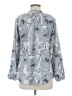 Unbranded Gray Long Sleeve Blouse Size M - photo 2