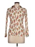 Sézane 100% Cotton Floral Ivory Long Sleeve Blouse Size 32 waist - photo 1