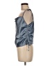 Assorted Brands Silver Blue Sleeveless Top Size L - photo 5