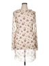 Dee Elly Floral Ivory Casual Dress Size XL - photo 1
