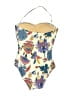 J.Crew Paisley Ivory One Piece Swimsuit Size 10 - photo 2