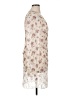 Dee Elly Floral Ivory Casual Dress Size XL - photo 4