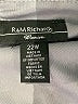 R&M Richards Gray Sleeveless Blouse Size 22 - photo 7