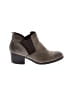 Rockport 100% Leather Gray Ankle Boots Size 8 - photo 1