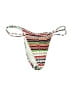 Montce Print White Swimsuit Bottoms Size L - photo 2