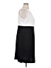 Perceptions Color Block Black Casual Dress Size 1X - photo 4