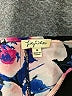 Lily White Black Short Sleeve Blouse Size M - photo 7