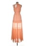 Veronica Beard 100% Silk Orange Cocktail Dress Size 6 - photo 2
