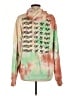 Chemistry Tie-dye Green Pullover Hoodie Size M - photo 2