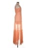 Veronica Beard 100% Silk Orange Cocktail Dress Size 6 - photo 4