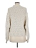 Kimchi Blue Tweed Silver Pullover Sweater Size M - photo 2