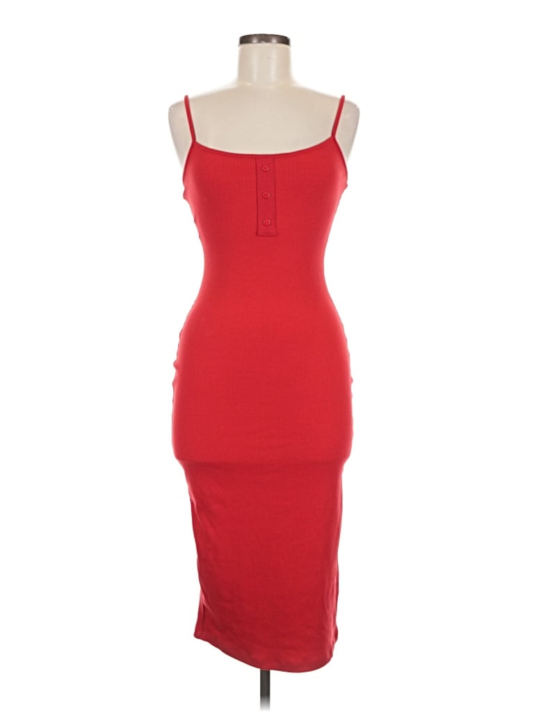 Pre-owned Popular 21 Cocktail Dress In Red