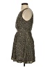 BCBGeneration 100% Polyester Animal Print Brown Casual Dress Size 2 - photo 5