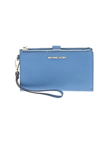 MICHAEL Michael Kors Leather Wristlet (view 1)