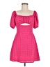 Rolla Coster Hearts Pink Cocktail Dress Size M - photo 1