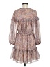 Buddy Love 100% Polyester Paisley Brown Casual Dress Size M - photo 2