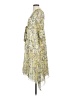 Lapis Paisley Yellow Cocktail Dress Size S - photo 5