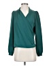 Sézane 100% Polyester Teal Blazer Size EU (FR) 34 / US 2 - photo 1