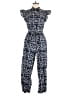 Busayo Collective Graphic Blue Jumpsuit Size 6 - photo 1