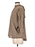 Lioness 100% Polyester Brown 3/4 Sleeve Blouse Size L - photo 5
