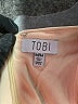 TOBI 100% Polyester Metallic Brown Cocktail Dress Size M - photo 4