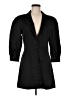 Danielle Bernstein 100% Cotton Black Coat Size 10 - photo 1
