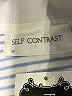 Self Contrast Blue Short Sleeve Polo Size M - photo 7