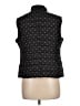 ColeBrook 100% Polyester Polka Dots Black Vest Size L - photo 2
