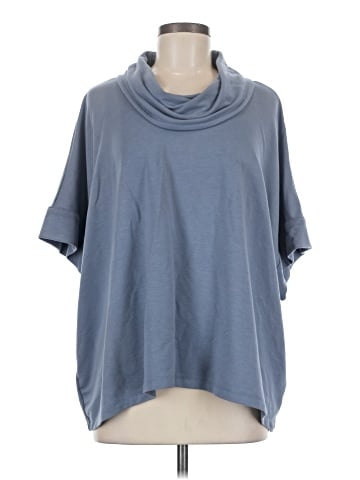 Banana Republic Factory Store Short Sleeve Turtleneck (view 1)