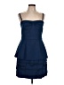 BCBGMAXAZRIA Blue Cocktail Dress Size L - photo 1