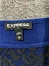 Express Outlet Blue Short Sleeve Top Size XS - photo 7