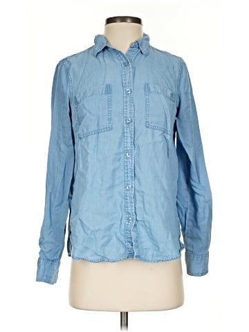 CALVIN KLEIN JEANS Long Sleeve Button-Down Shirt (view 1)