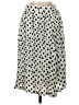 ModCloth Polka Dots Silver Casual Skirt Size S - photo 1