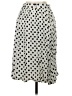 ModCloth Polka Dots Silver Casual Skirt Size S - photo 2