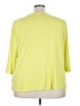 Ellen Tracy Yellow 3/4 Sleeve Top Size 3X - photo 2