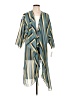 Lularoe 100% Polyester Teal Kimono Size L - photo 1