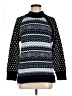 T by Talbots Polka Dots Blue Turtleneck Sweater Size M (petite) - photo 1